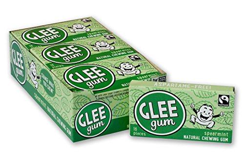 Glee Gum Spearmint 16-Piece Packages (Pack of 12