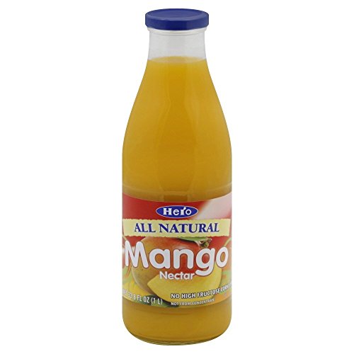 Hero Mango Nectar 33.8 Ounce - 6 per case. hero