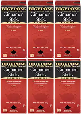 Bigelow Cinnamon Stick Black Tea Bags 28-Count Boxes