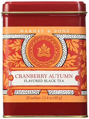 Harney Sons Fine Teas Cranberry Autumn Black Tea Ti