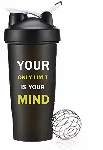 CZHEZEE Protein Shaker-Your Only Lime is Your M