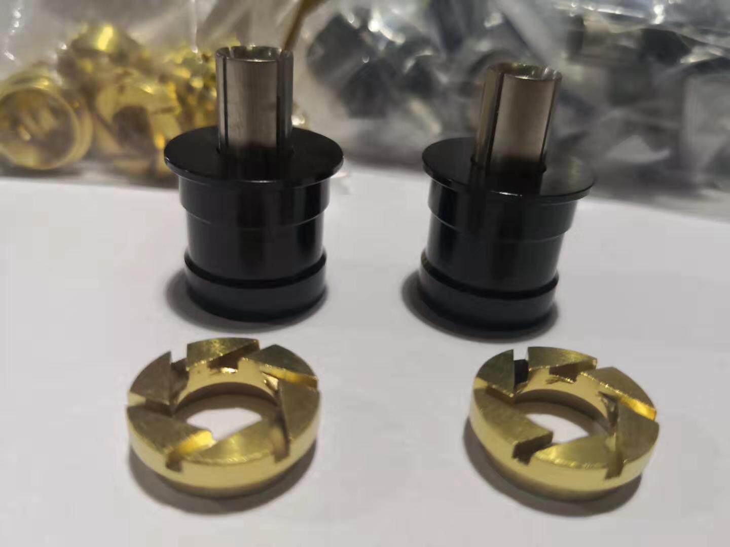 钻孔机压力脚铜压脚强华日立天马维嘉机标特福刀座压肢钻孔机夹头