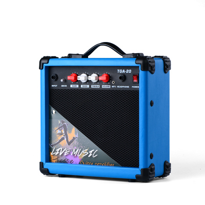 Loa guitar điện âm thanh 20w có thể được chèn vào MP3 và theo dõi tai nghe nhiều màu - Loa loa loa cây jbl