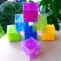 Lớp học đầu tiên Âm thanh nổi xoay mê cung 3D Khối hạt lớn Rubik Đồ chơi bóng Mê cung Câu đố Trò chơi điện Power thế giới đồ chơi cho bé