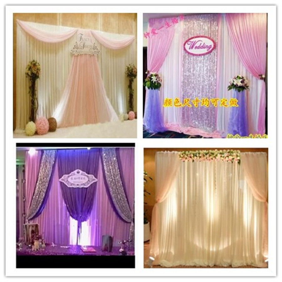 2020 New Wedding Background Garn Make Wedding Stage Cloth Full Moon Feast Annual Celebration Cloth