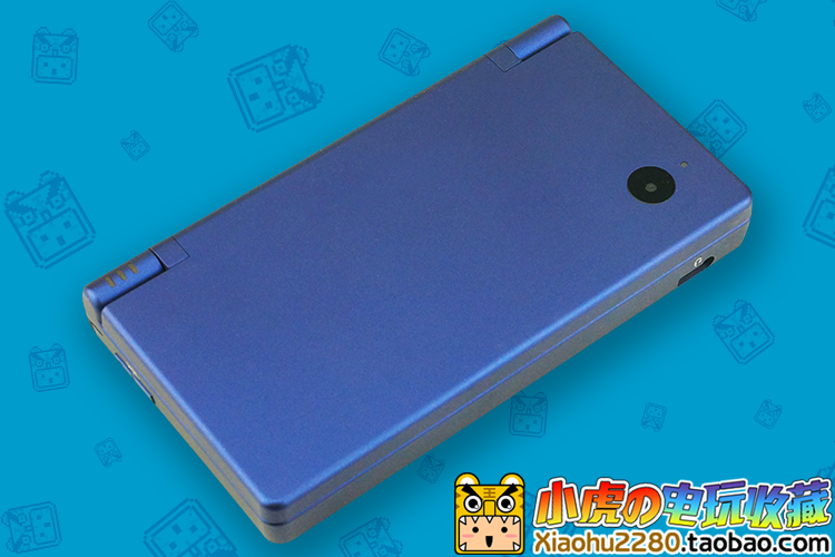 Phiên bản gốc thời trung cổ của Nhật Bản Nintendo NDSI hộp điều khiển trò chơi cầm tay cho biết tất cả các trò chơi video Xiaohu màu xanh kim loại bên phải máy chơi game retro mini