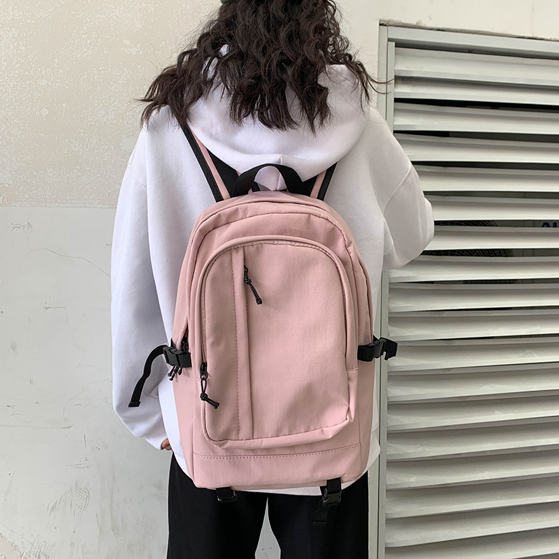 School Bag Female University Students Design Sense Niche Original Han Version Original Juku Ulzzang Department Tide Card Brief About Double Shoulder Bag