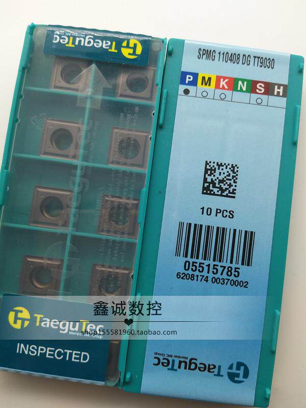 Korea Teguk Taegutec CNC blade SPMG110408DG TT9030 special offer