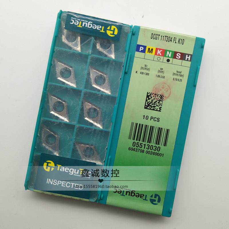 Korea Taegutec CNC blade DCGT11T304FL K10 special offer