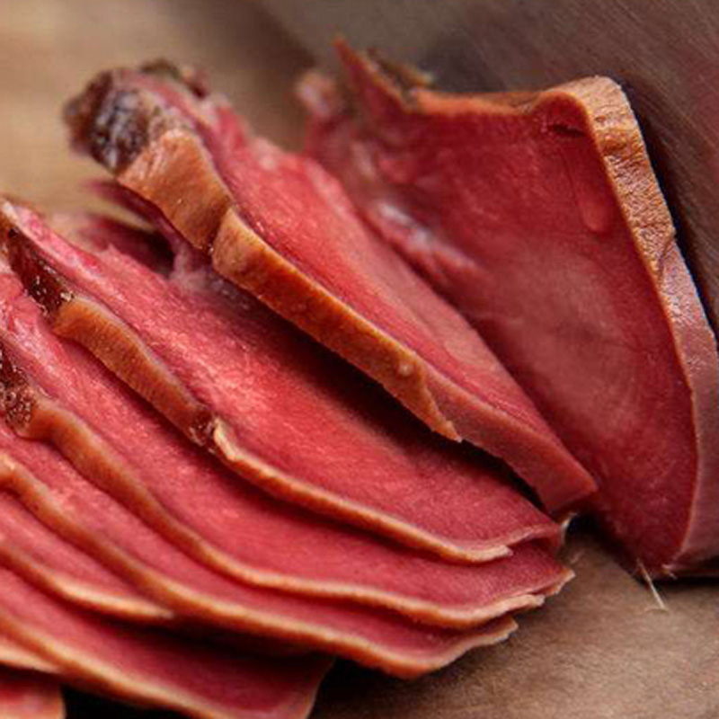 Chongqing bacon tongue Sichuan bacon characteristic bacon bacon tongue mouth strip 500g farmhouse homemade smoked bacon tongue