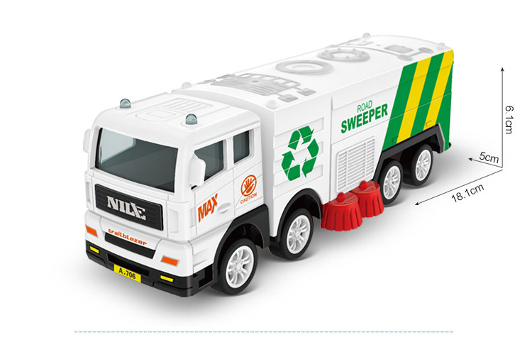 惯性消防车清洁车垃圾车滑行模型儿童宝宝男孩玩具圣诞节生日礼物详情5