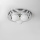 Full-Spectrum Vintage-Style Ceiling Light with a High-End Feel, Master Bedroom Light, Minimalist Study Eye-Protection Retro Light, Designer Lighting