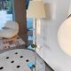 Designer Italian Floor Lamp for Bedroom and Living Room, Nordic Minimalist Style, Decorative Lamp for Bookshelf Next to Sofa