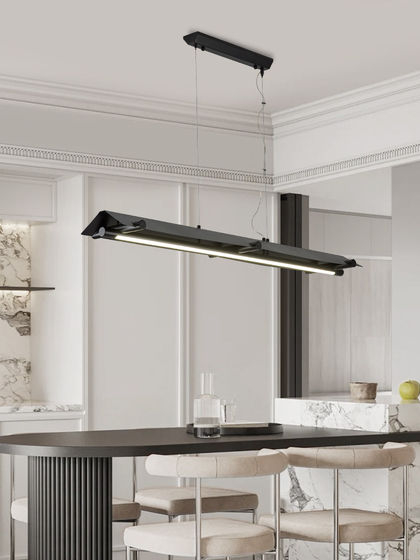 Designer Creative High-End Dining Room Chandelier Bauhaus Office Tea Table Exhibition Hall Island Bar Counter Long Bench Lamp