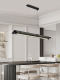 Designer Creative High-End Dining Room Chandelier Bauhaus Office Tea Table Exhibition Hall Island Bar Counter Long Bench Lamp