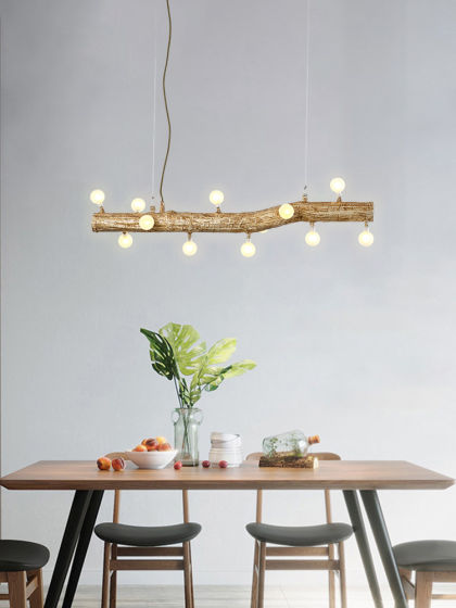 Long Artistic Branch Chandelier, Modern Nordic Style, Personalized and Creative, Bar Counter, Tea Table, Restaurant, Shop, Commercial Decorative Lighting Fixtures