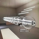 Milan, Italy Luce Sferica Nordic Bauhaus Bubble Ball Bar Dining Room Pendant Light Linear Strip Light