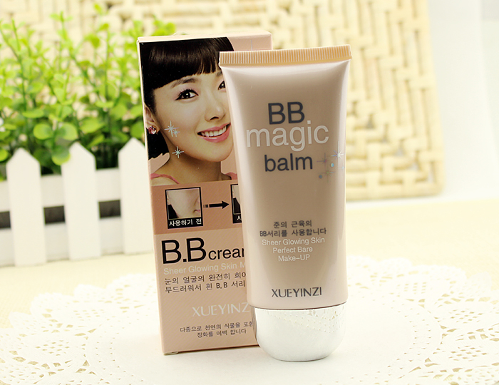 Đích thực Xue Yan màu trắng tinh khiết BB nude trang điểm kem BB cream 60 ml