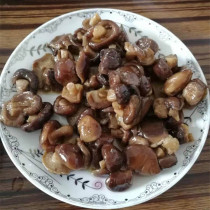 Mushroom Meizi delicious Pearl mushroom oil Braised small Mushroom Mushroom mushroom early side dish 158g Jinyun specialty