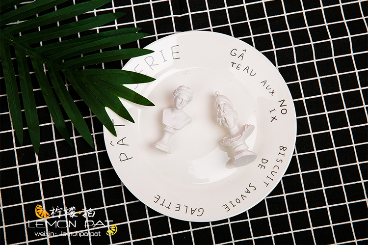Lemon bắn Venus Venus Apollo chân dung mini nhựa điêu khắc tượng thạch cao trang trí hình ảnh đạo cụ - Trang trí nội thất shop bán đồ trang trí phòng ngủ
