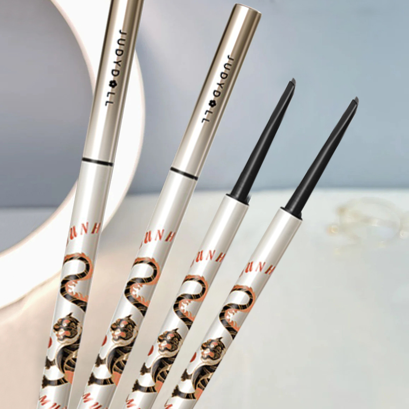juduo orange with machete brow and knife sharpened wild brow slim head woman not fainting and waterproof perspiration does not fall long
