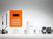 Olin AL-2016 gold GSM burglar alarm insert mobile phone card alarm SMS SMS alarm spot