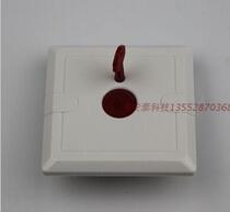 Emergency push twist manual alarm button Bank with 86 box switch key reset MA-28 spot