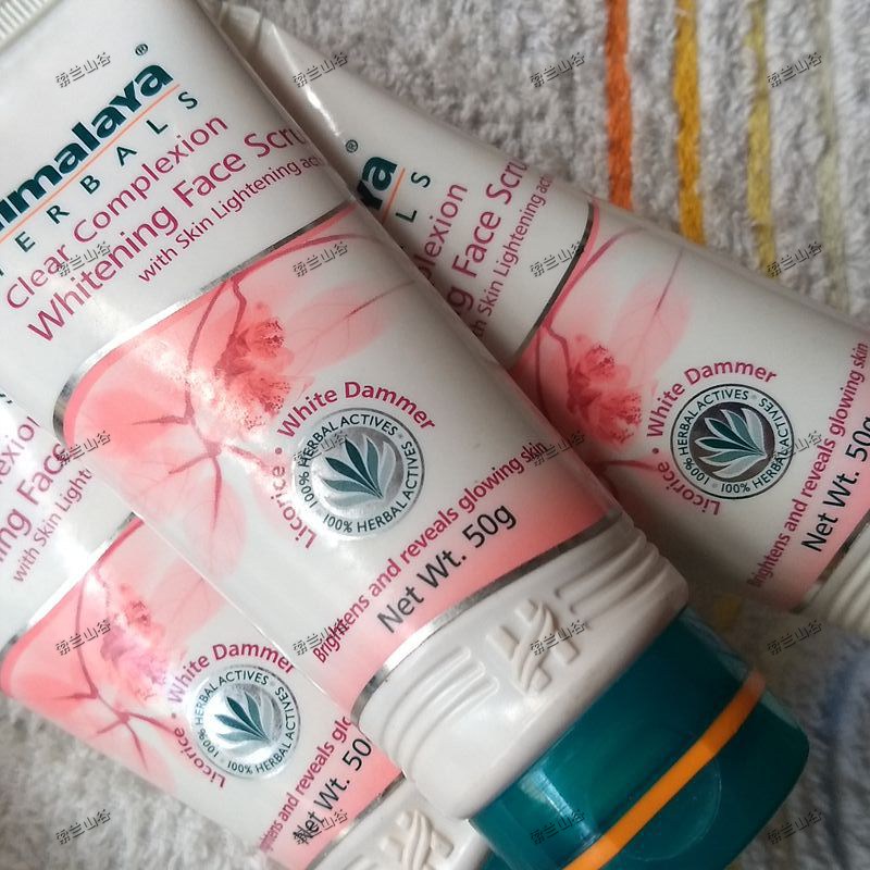 临期特价印度喜马拉雅面部磨砂膏Himalaya whitening scrub敏感肌