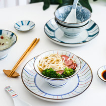 Nishida Muyu and Wind Series Japanese Ceramic High Feet Bowl Doukasa Bowl Small Sauce Saucer Spoon Home