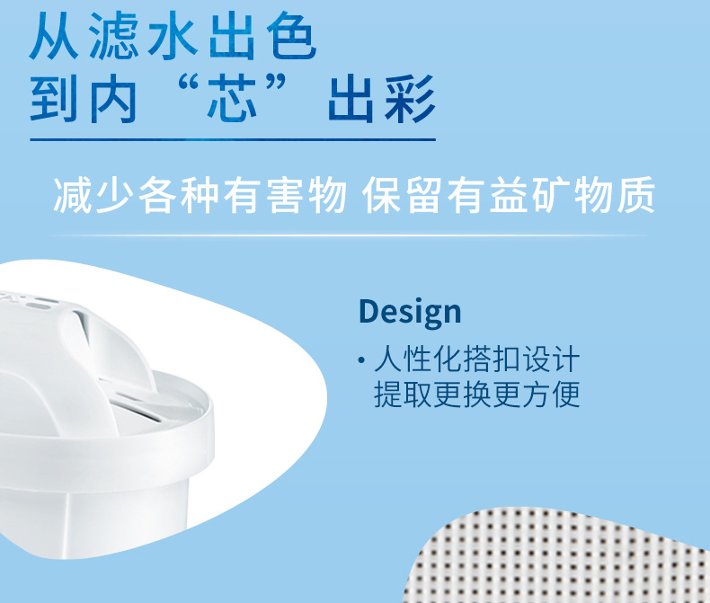 碧然德 海洋系列 净水壶 3.5L+6个原装滤芯 图6