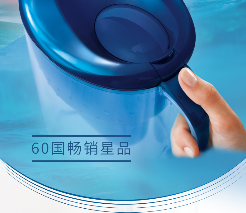碧然德 海洋系列 净水壶 3.5L+6个原装滤芯 图2