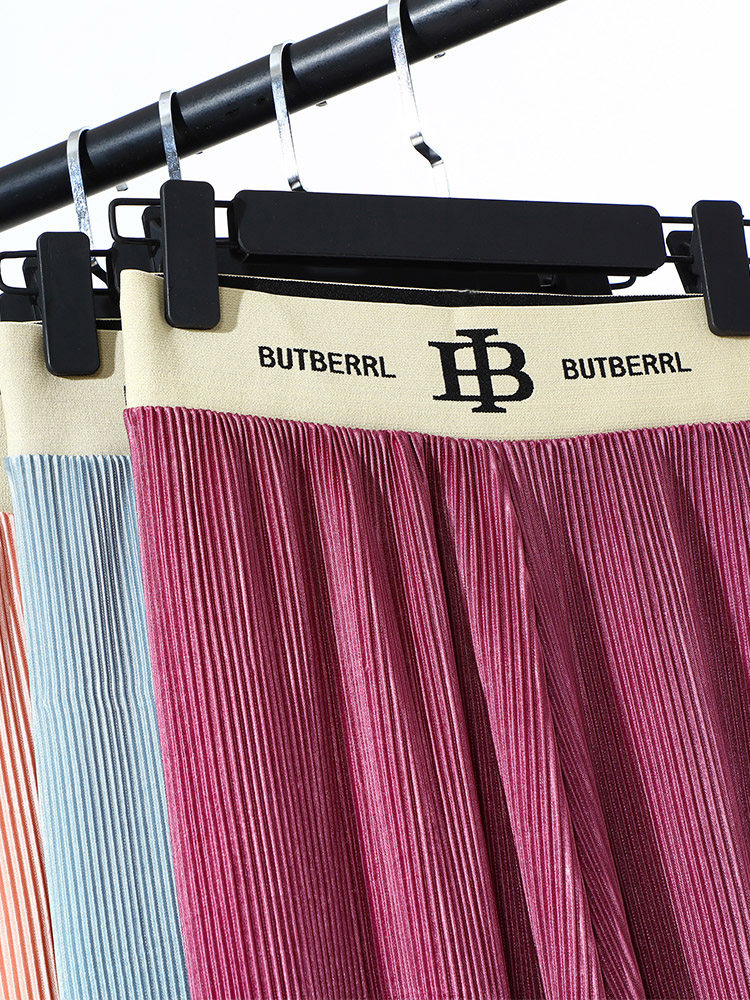 Ice silk wide leg pants Women's summer high waist hanging mopping pants thin section Li Wanjun Korean version of the sense of drop straight letter casual pants