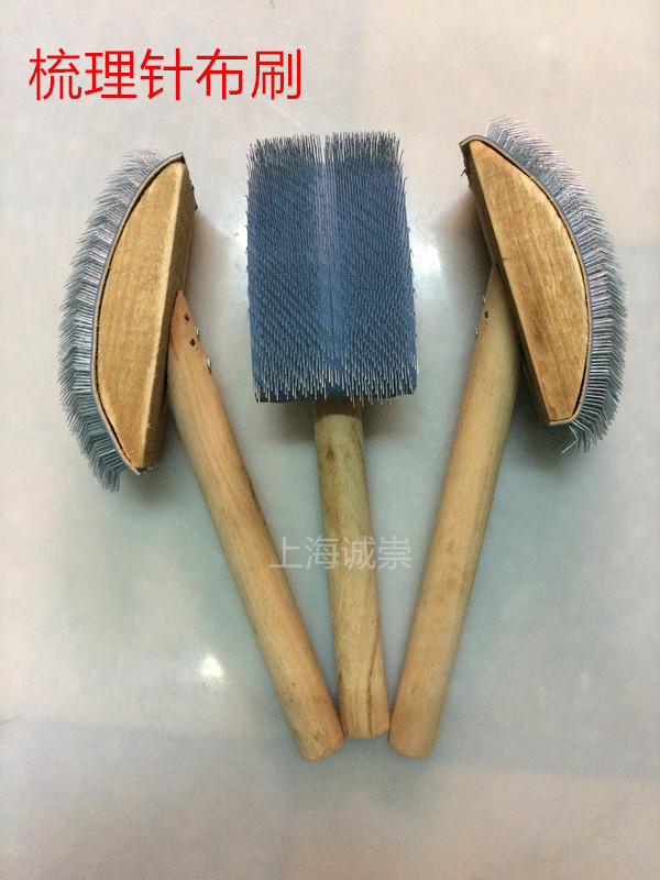 Textile Carding Machine Accessories Tools/Cotton Carding Machine Needle Cloth Cleaning Brush/Cylinder Needle Cloth Brush/Angled Needle Cloth Brush/