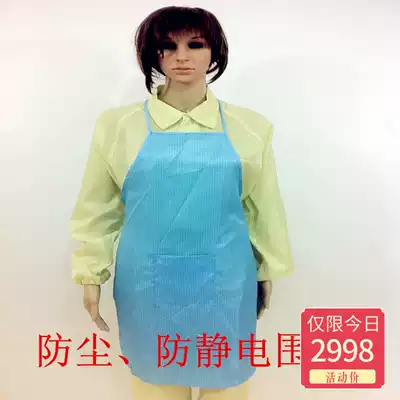 Anti-static apron cleanness clothing clothing cleanroom garments