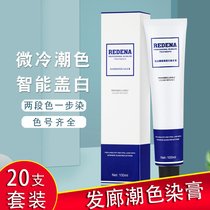 Hair Salon Professional Cover White Hair Pop Color Wholesale Barber Shop Special Step In Place Micro-Tide Color Hair Cream Hair Dye