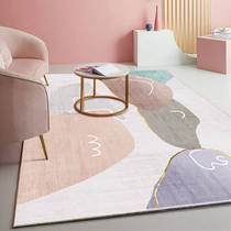 Nordic high-end living room carpet coffee table blanket bedroom bedside girl ins net red large area fully paved room floor mat