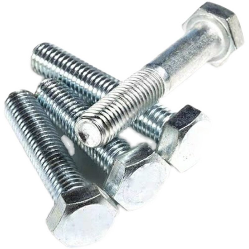 M18mm 4 8 Class galvanized Outer hexagonal screw bolts GB30 studs 30 45 45 80 80 90-200