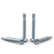 Galvanized disc head cross drilling tail self-drilling screw-head dovetail self-tapping wire M4 2M4 8 * 13 16-50