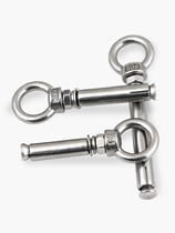 304 Stainless Steel Rings Expansion Screw Universal Hook Ring Ringed Burst Strap Ring Hook Bolt M6M8M10-M20