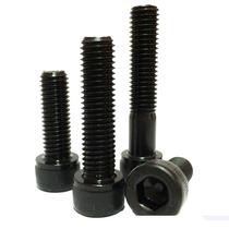M22 Hair Black 12 9 Grade High Strength Cylindrical Head Inner Hexagon Screw Cup Head Screw Bolt screw 30-260