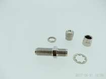 SMA905 SMA906 fiber optic adapter flange coupler
