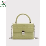 Портативная сумка на одно плечо для принцессы, крокодиловый принт