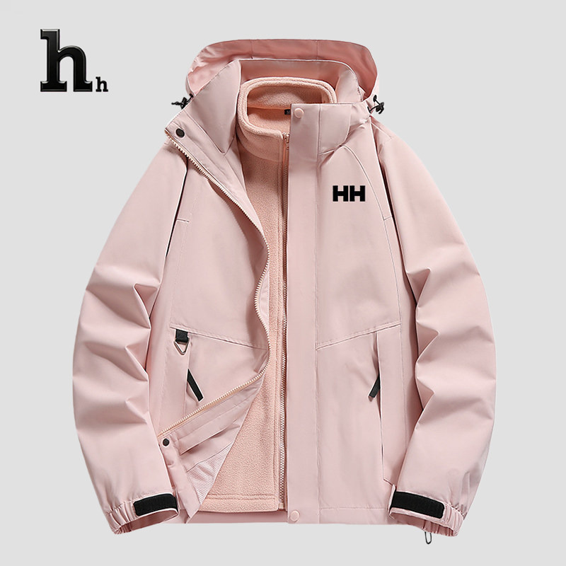 Official Genuine Hh Women's 2025 Autumn and Winter Three-In-One Windproof and Waterproof Outdoor Mountaineering Jacket for Men Official Genuine Hh Women's 2025 Autumn and Winter Three-In-One Windproof and Waterproof Outdoor Mountaineering Jacket for Men