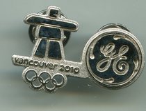 2010 Vancouver Winter Olympics Canada - Canada - General GE Sponsor Badge