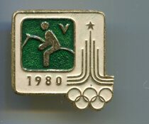 1980 Moscow Olympic Games Badge---Equestrian