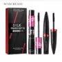 Nghiên cứu thể hình và phát triển mascara ghép lụa đích thực không thấm nước dày và tinh tế sợi tơ cong lông mi tăng trưởng chất lỏng mascara trong suốt