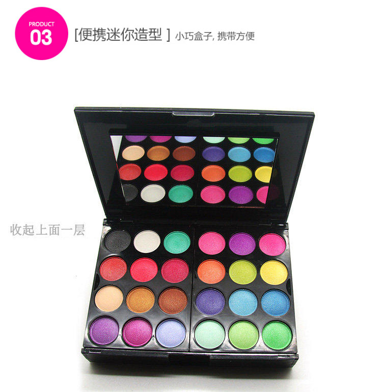 Bộ hộp trang điểm chính hãng Eddie Bộ trang điểm Set cho người mới bắt đầu Bộ sản phẩm phấn mắt bền màu không thấm nước - Bộ sưu tập trang điểm màu mắt colourpop