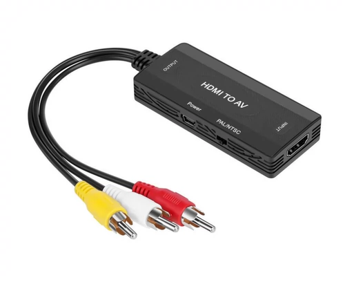 HDMI в AV Converter HDMI в AV Top Box Подключает телевизионный видео ротор для поддержки 1080p