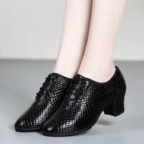 New Latin dance dance shoes fruit fruit does not not do Jitte dance sailor dance shoes leather soft bottom wear dance shoes women