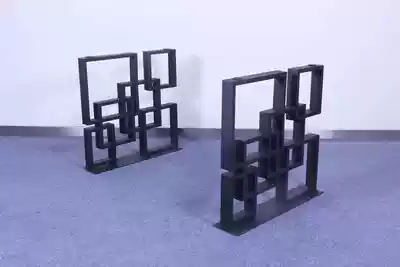 Cold rolled steel Chinese wind iron table legs table feet desk bracket coffee table shelf conference table tripod stainless steel
